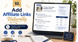 Add Affiliate Links Naturally