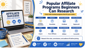 Popular Affiliate Programs Beginners Can Research