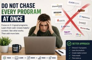 How to Make Passive Income: 19 Best Affiliate Marketing Programs in 2026 3 Do Not Chase Every Program At Once
