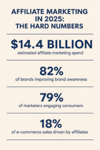 9 High-Converting Affiliate Products That Actually Make Money 5 give me an image for this Affiliate Marketing in 2025 The Hard Numbers | High-Converting Affiliate Products