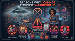 WarriorPlus vs Wealthy Affiliate 2026: Which Is Better? 4 Reasons Why I Cannot Endorse WarriorPlus
