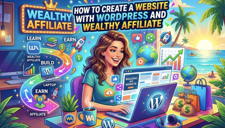 How to Create a Website with WordPress and Wealthy Affiliate