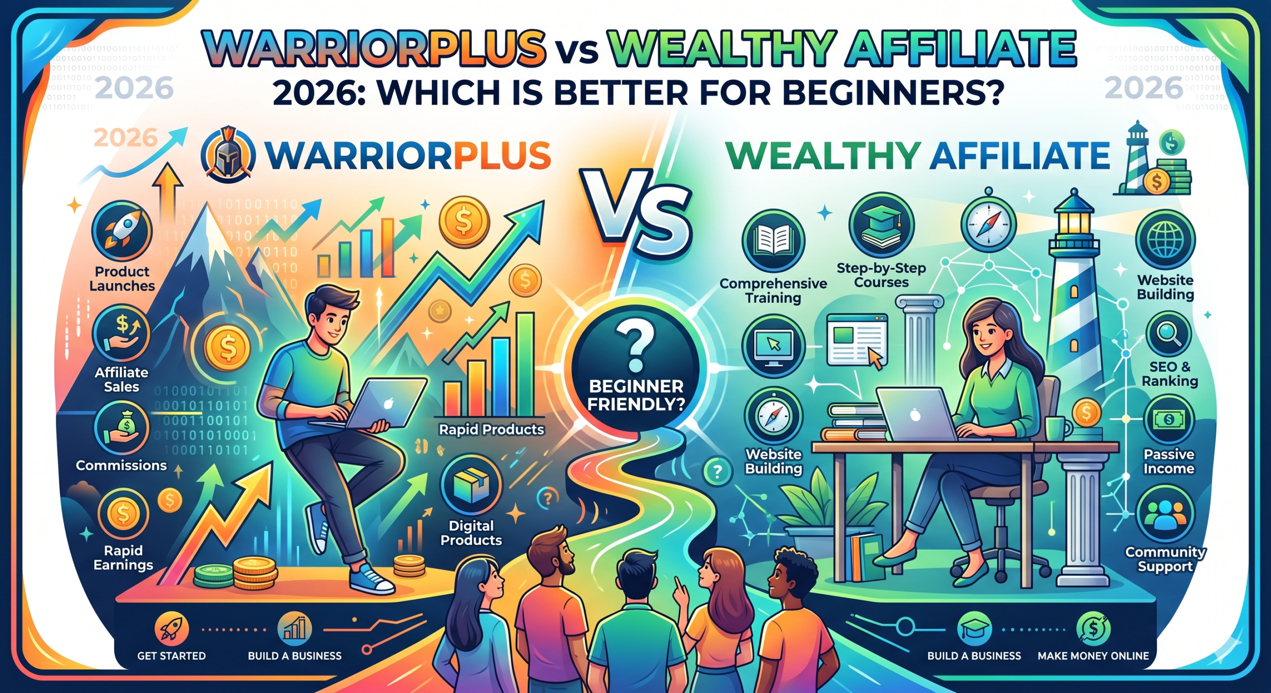 WarriorPlus vs Wealthy Affiliate 2026: Which Is Better For Beginners?