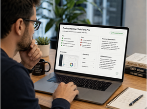 Building trust with honest affiliate product reviews