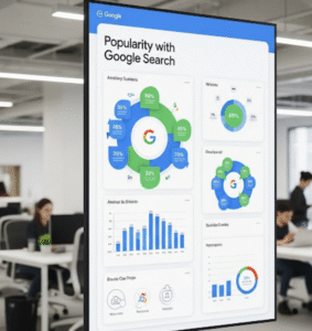 Popularity with Google Search