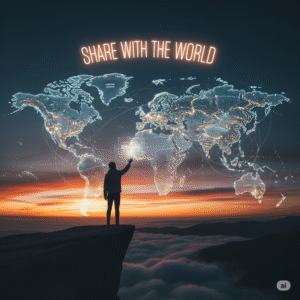  share with the world