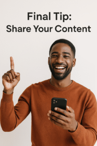 How to Power your Google Ranking Drastically with Excellent SEO 68 Final Tip: Share Your Content