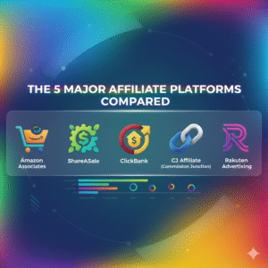 The 5 Major Affiliate Platforms Compared