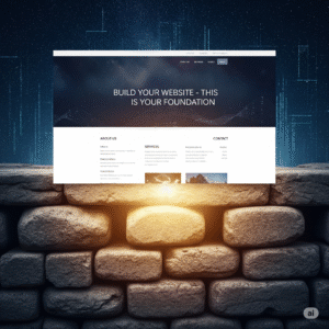 Build Your Website – This Is Your Foundation