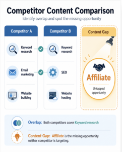 Use Affiliate Niche Research to Find Content Gaps