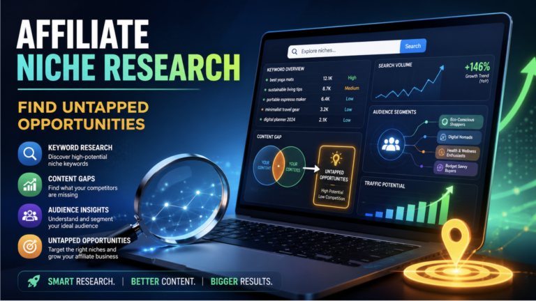 Affiliate Niche Research: Find Untapped Opportunities