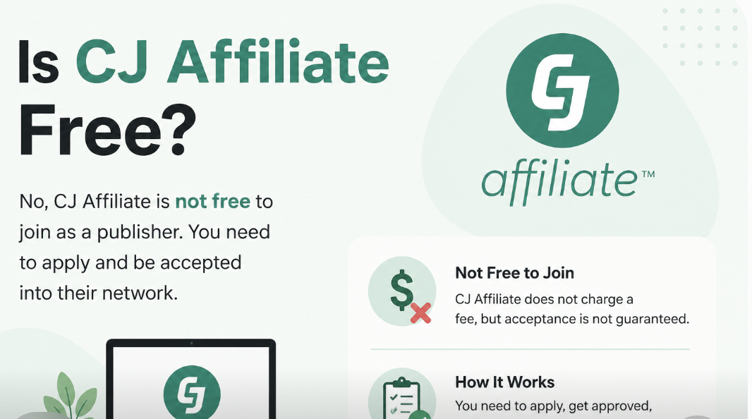 Is CJ Affiliate Free?