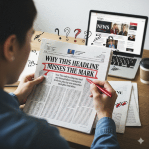 Why This Headline Misses the Mark
