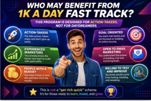Who May Benefit From 1K A Day Fast Track?