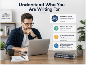 How to Write Affiliate Copy That Converts: 7 Simple Tips for 2026 3 1. Understand Who You Are Writing For