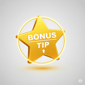 Bonus Tip