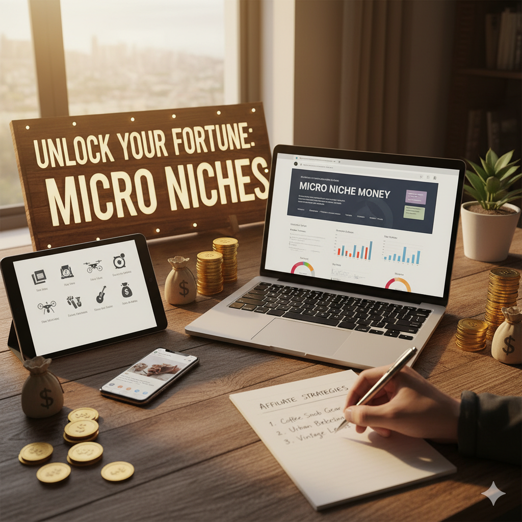How To Grow Affiliate Income Using Micro Niches