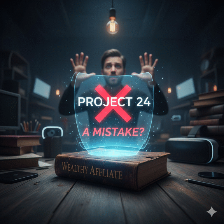 Wealthy Affiliate's Astonishing Secret: Is Project 24 A Mistake?