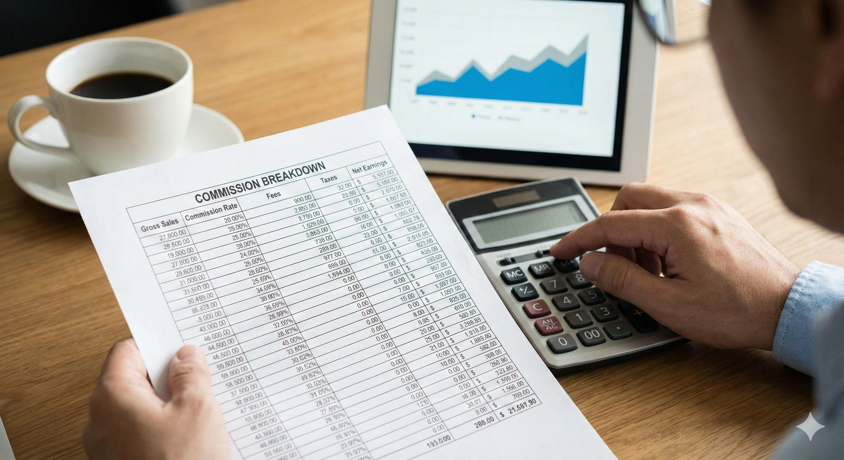 Commission Breakdown