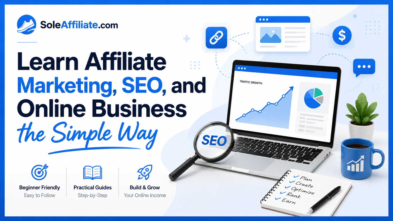 Learn Affiliate Marketing, SEO, and Online Business the Simple Way