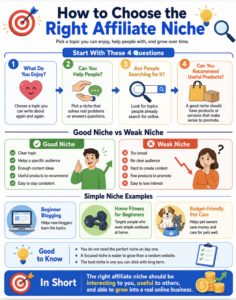 How to Choose the Right Affiliate Niche